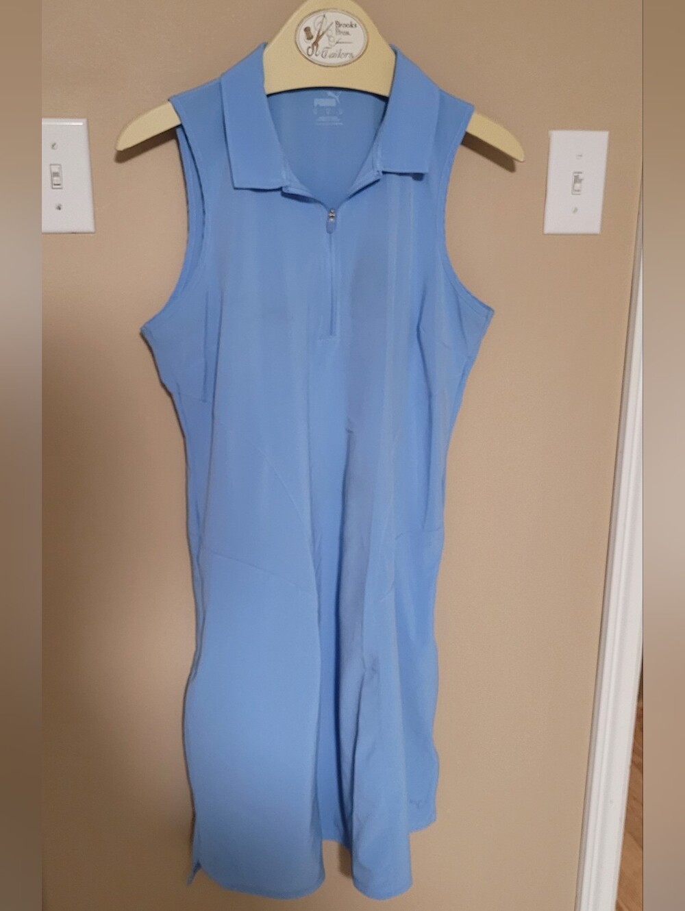 💜2 for $10💜 Bundle and save Sleeveless Polo Dress - Light Blue